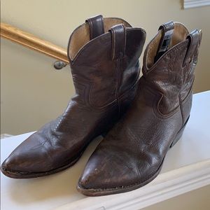Frye cowboy boots